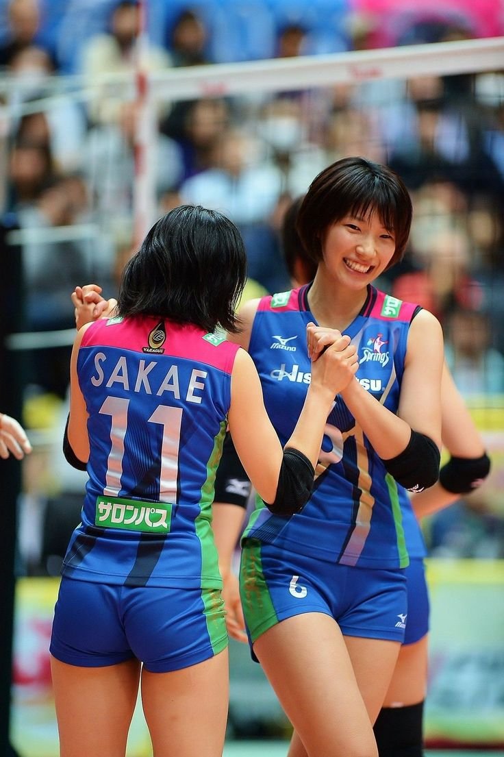 Japanese volleyball player Ishimura Shiho