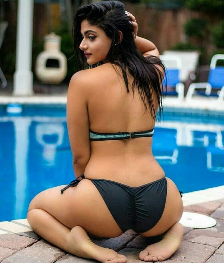 Turkish women in swimsuits with large