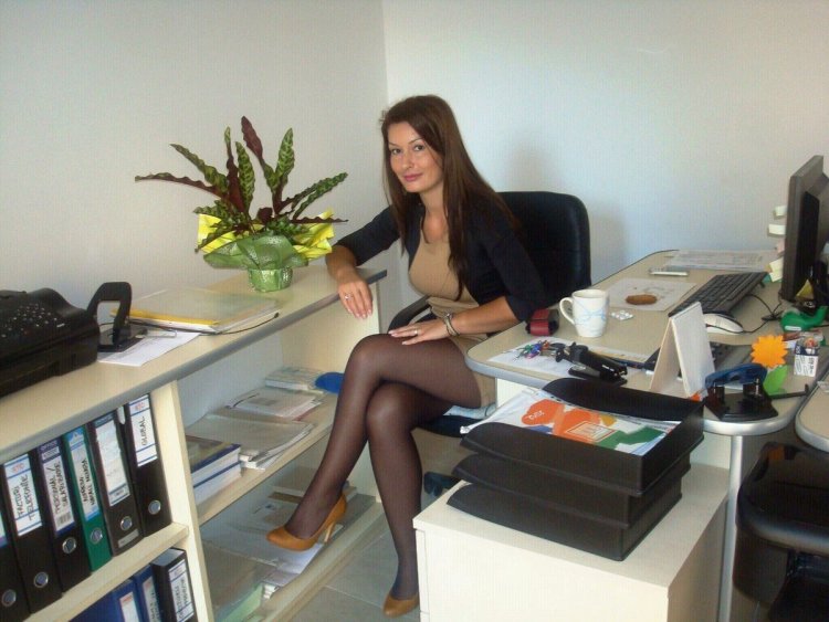 Russian women in the office
