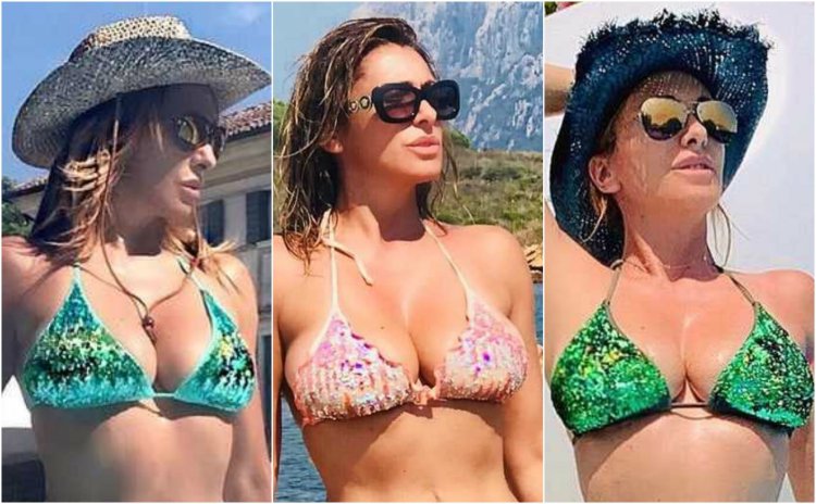 Sabrina Salerno in bikini now