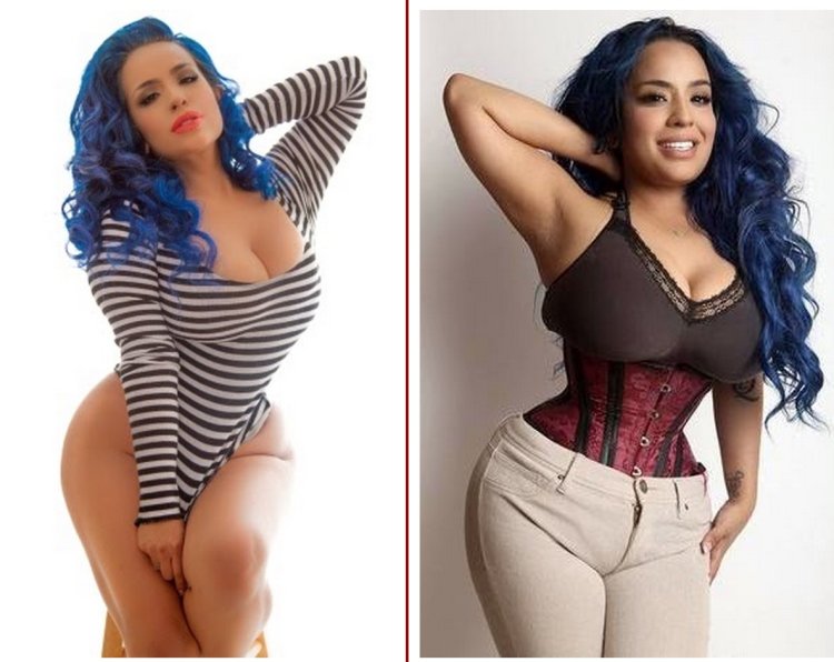 Kelly Lee Decay without a corset