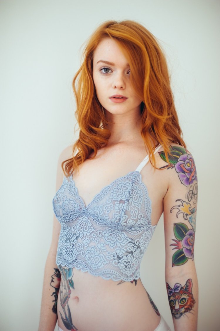 Red -haired Julia Kennedy