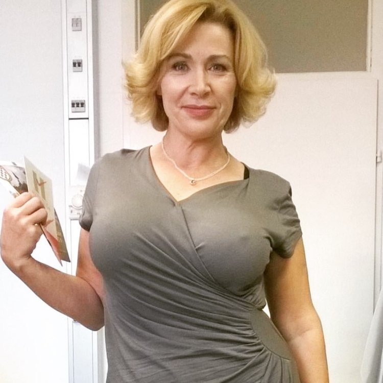 Dress fitting on an adult woman