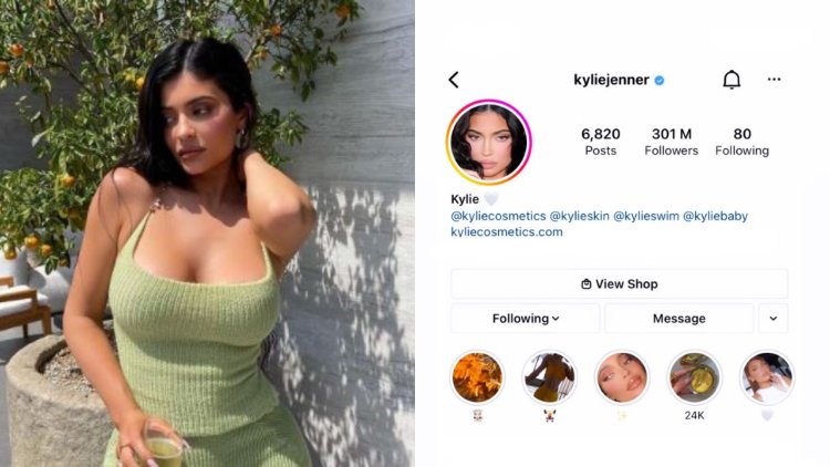 Kylie Instagram account