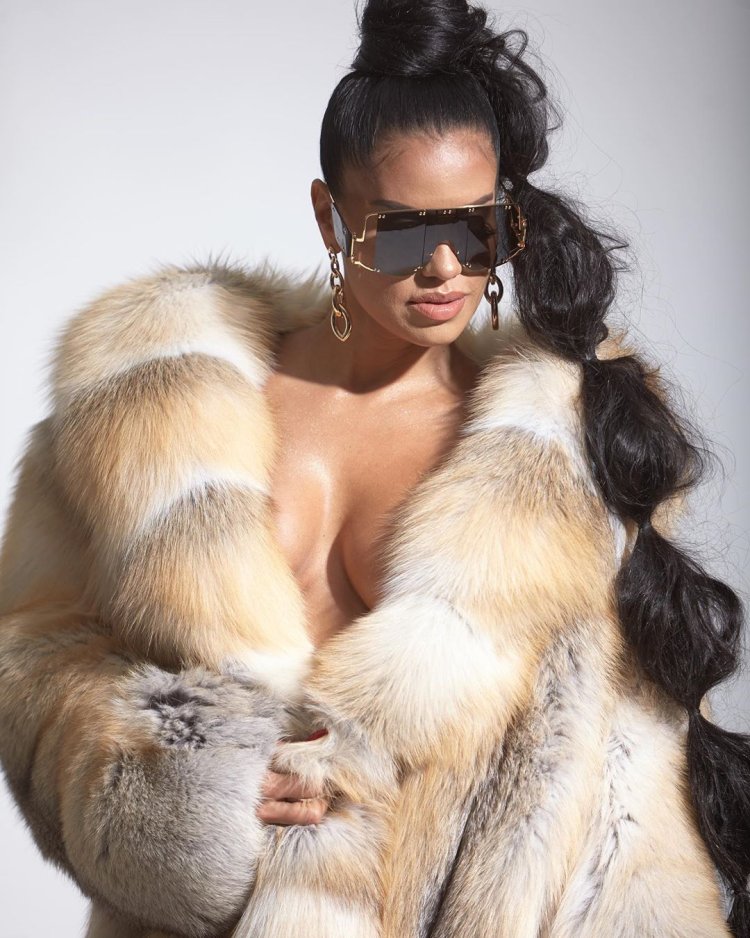 Michelle Paradise in Furs