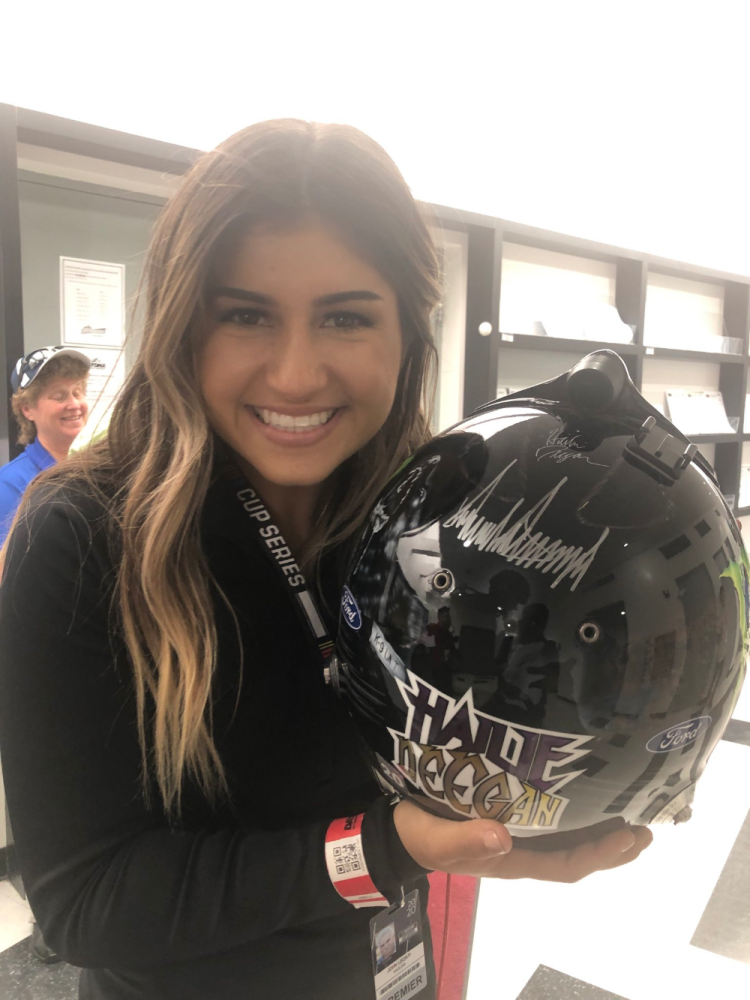 Hailie Deegan Helmet