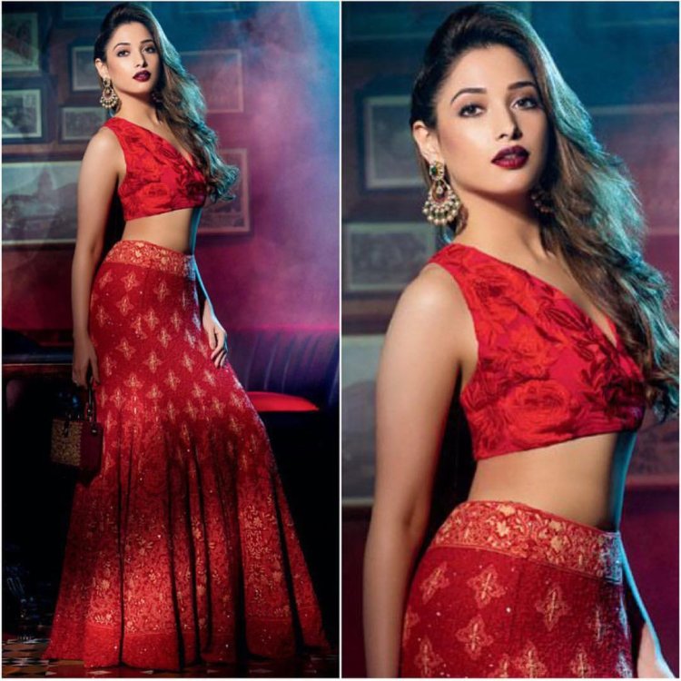 Tamanna Bhatia Hot Kiss