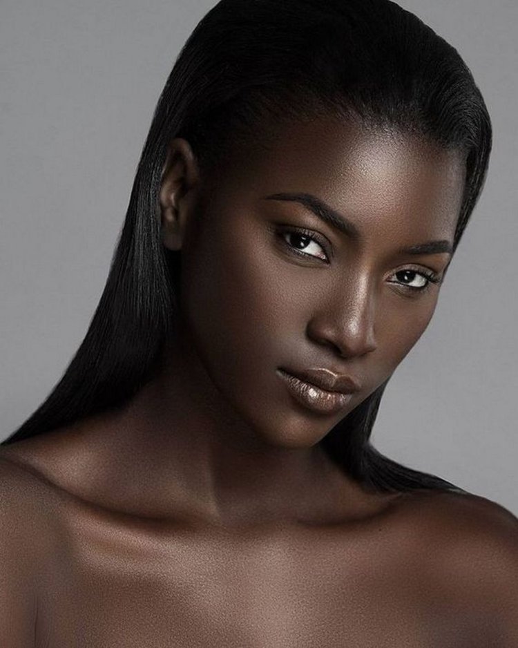 Brook Bailey black -skinned model