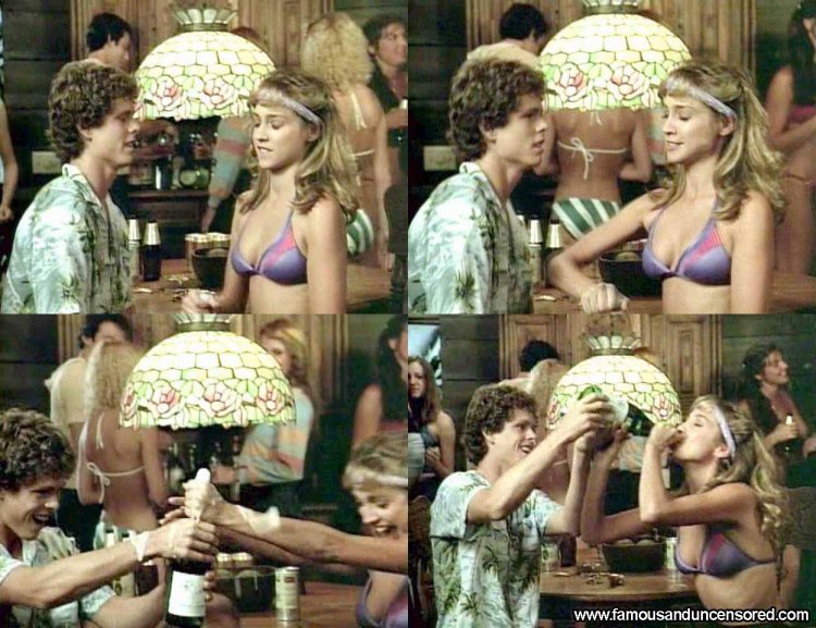 Corinne Board in a swimsuit