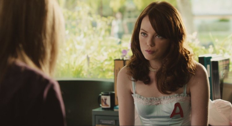 Emma Stone is sleeping