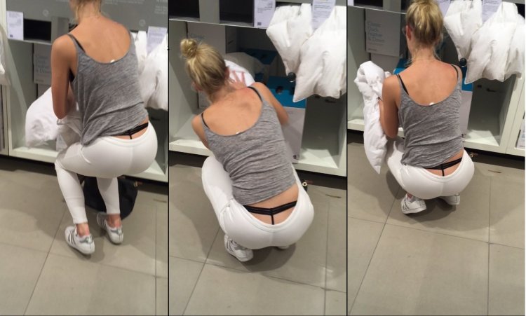 Candid Macromastia Creepshot