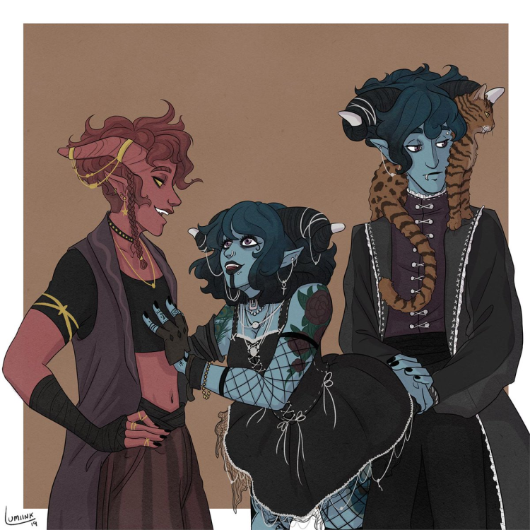 Critical Role Caleb and Jester