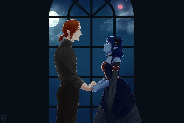 Caleb Boxwell and Eliza