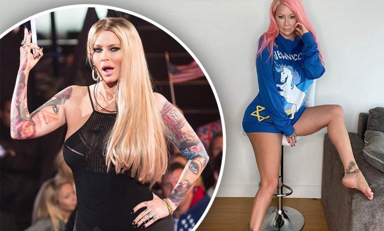 Jenna jenovich in a dress