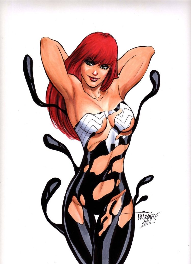 Marvel Mary Jane Simbiot