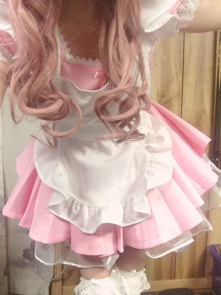 Sasha de sade in a dress