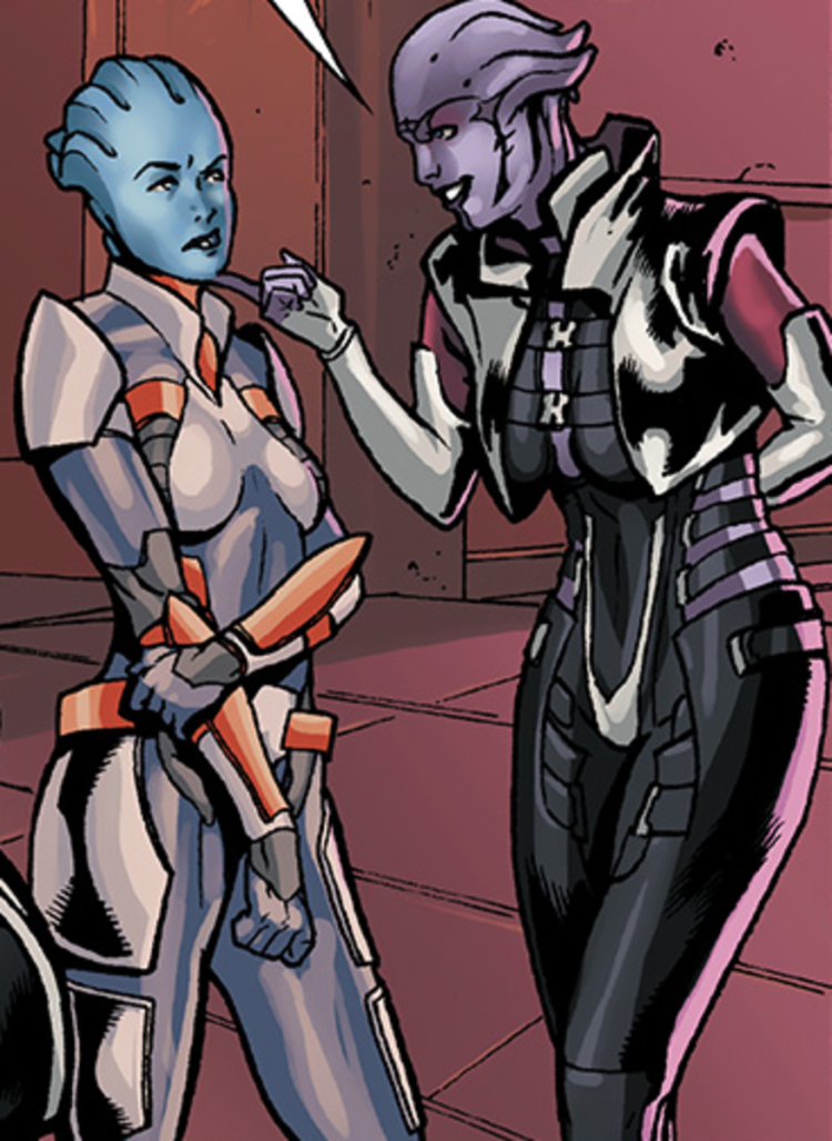 Liara and Aria