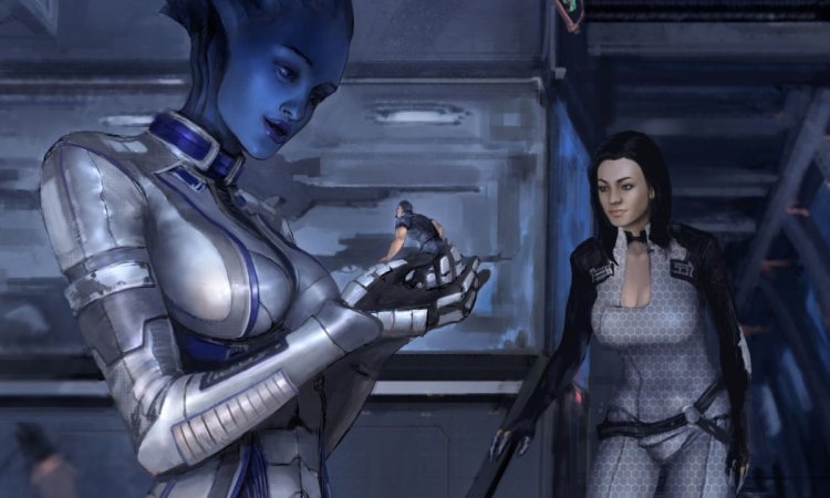 Miranda Lawson and Liara