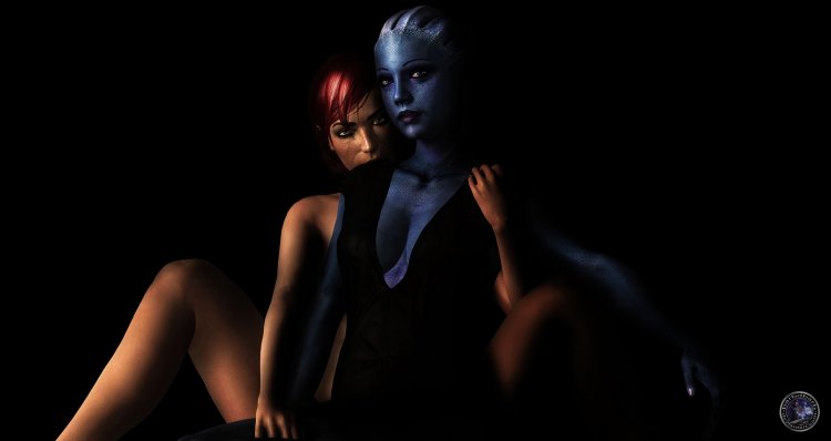 Mass effect Liara Pregnant 3d Bug