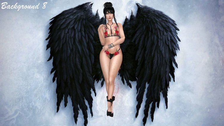 Sims 4 wings of the demon