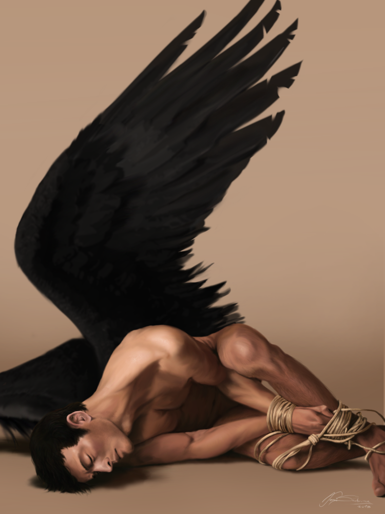 Castiel the fallen angel
