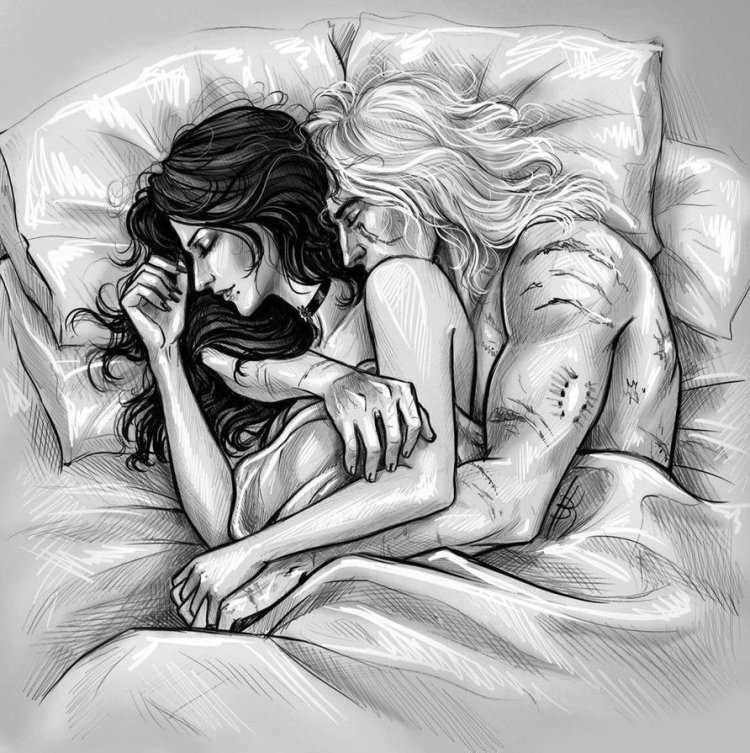 Sketchi Triss and Yennifer