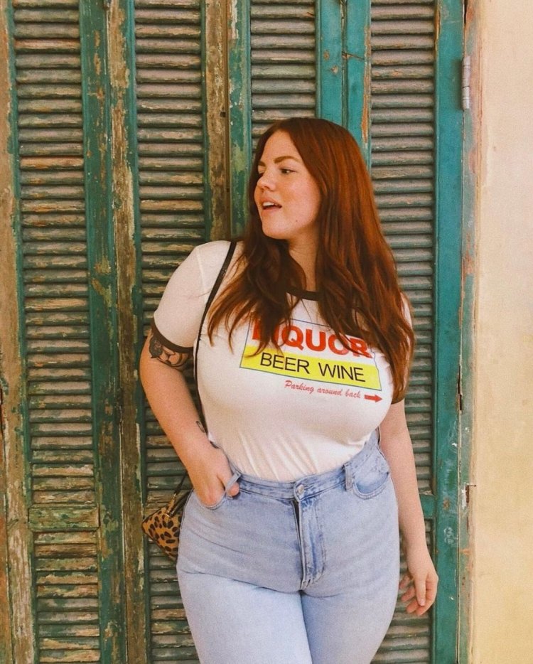 Diana Sirokai in a bikini