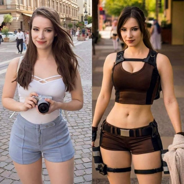 Angie Knight Lara Croft