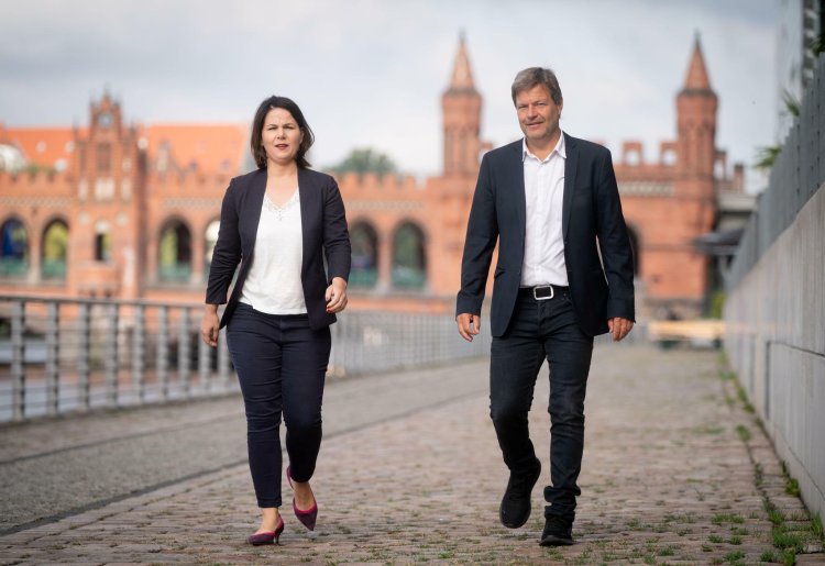 Annalena Bergok and Robert Habek