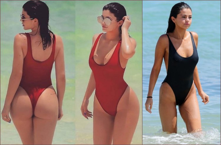Chris Jenner shines through the swimsuit