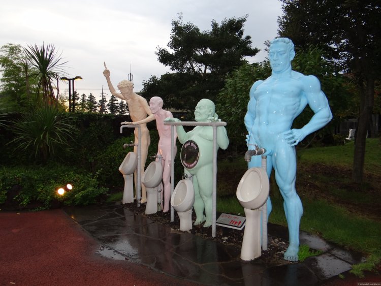 Land of Love Park on the island of Chejudo