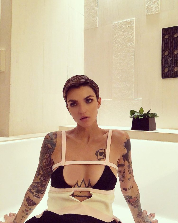 Ruby Rose Topless