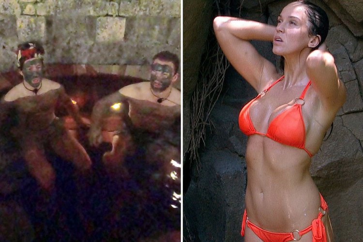 Beverley Callard in the Shower