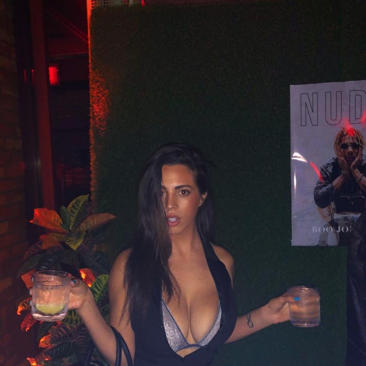 Danielley ayala in a dress