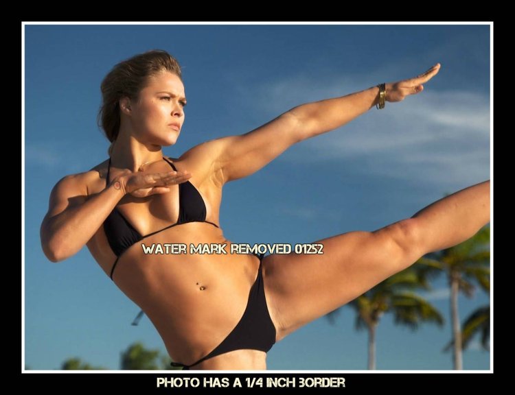 Ronda Rosei the size of the bust