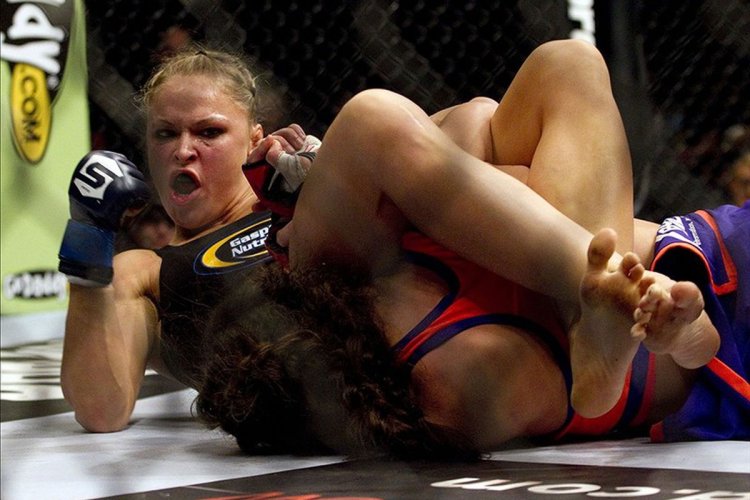 Ronda Rosei MMA Feet