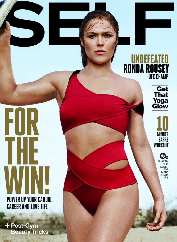 Ronda Rousey for a magazine