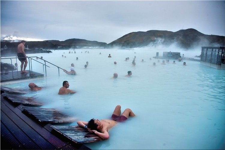 Blue Laguna - Geothermal basin in Iceland