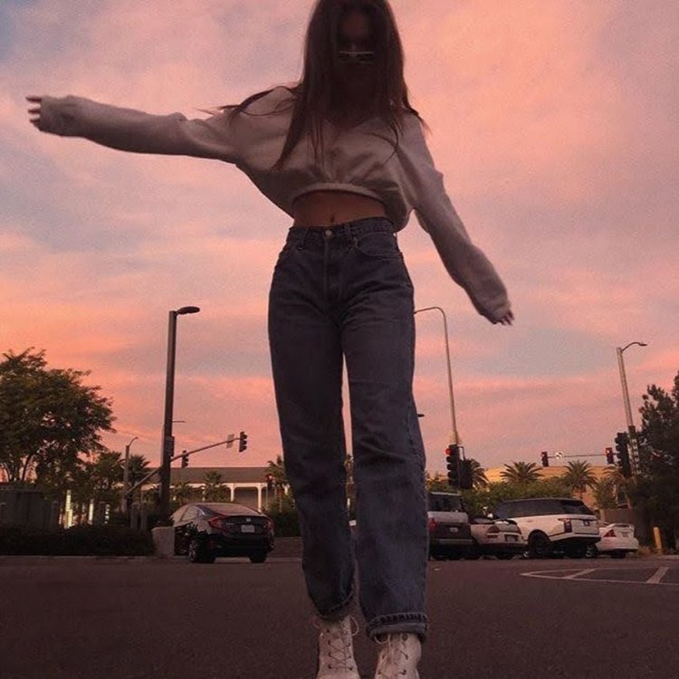 Aesthetics of a teenager girl