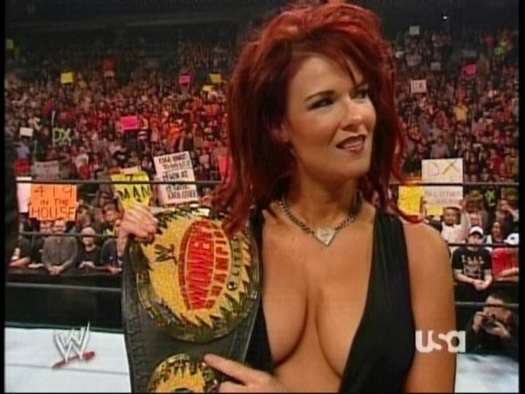 Lita WWE without a bra