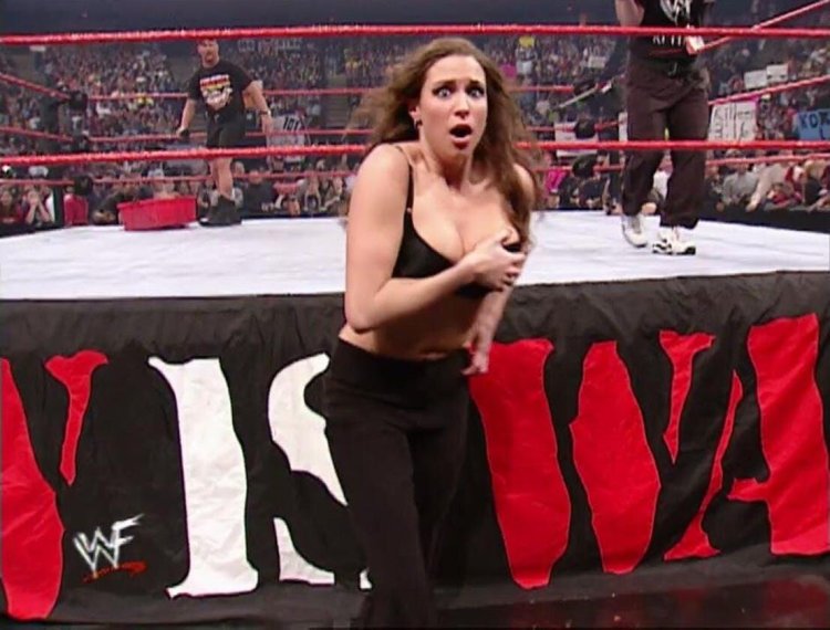 Stefani McMachon in the ring