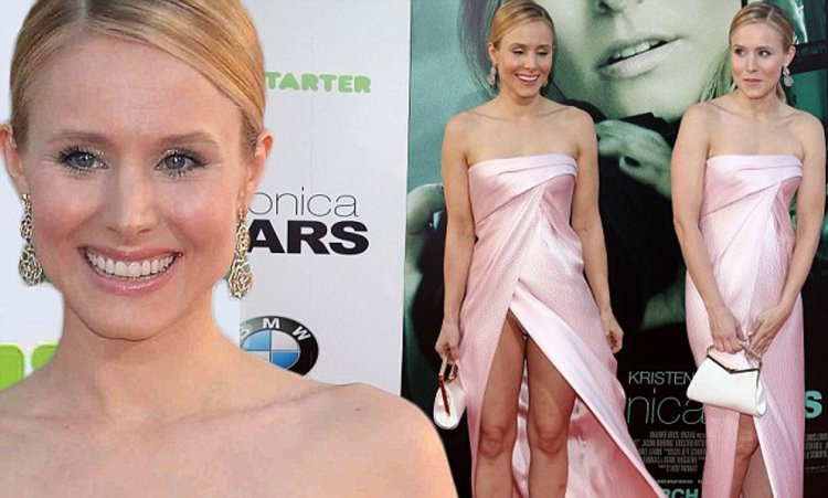 Kristen Bell enlarged her chest