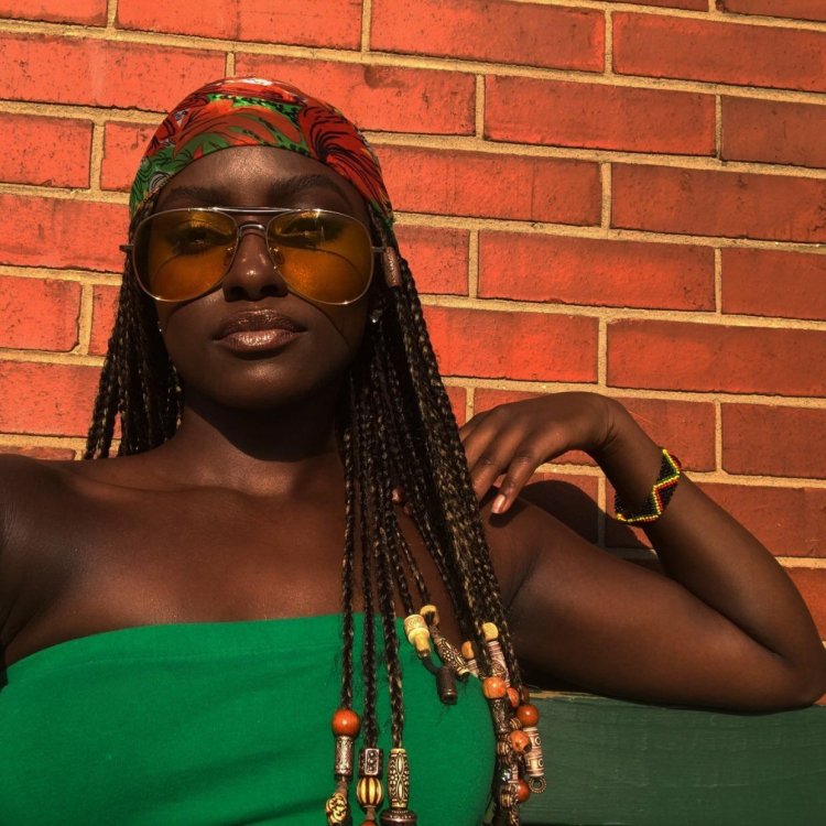 Beautiful black slave