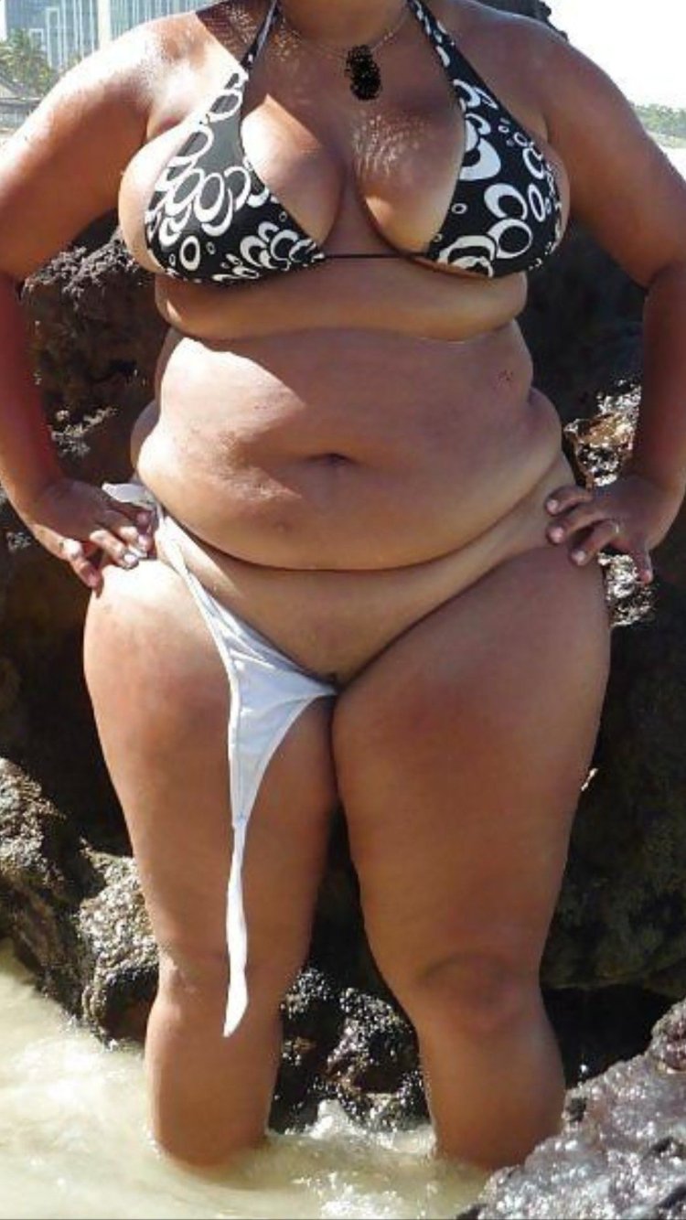 Old women with a big bust