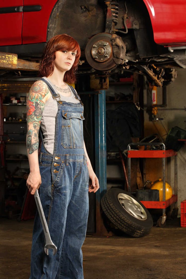 Women Auto mechanics