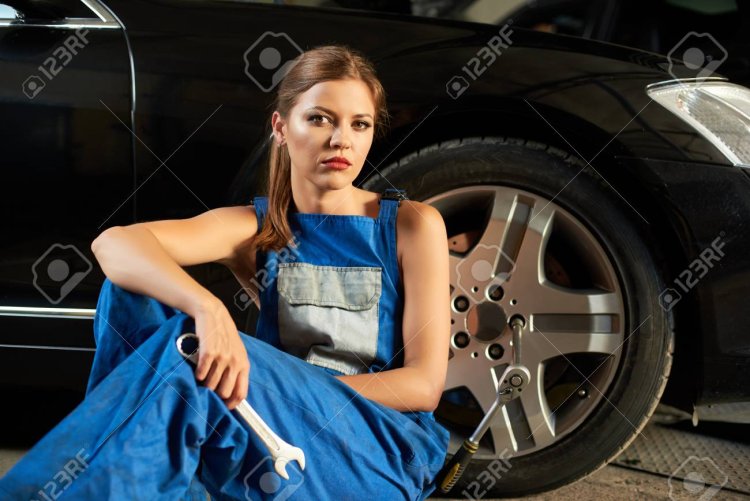 Wrench and beautiful girls