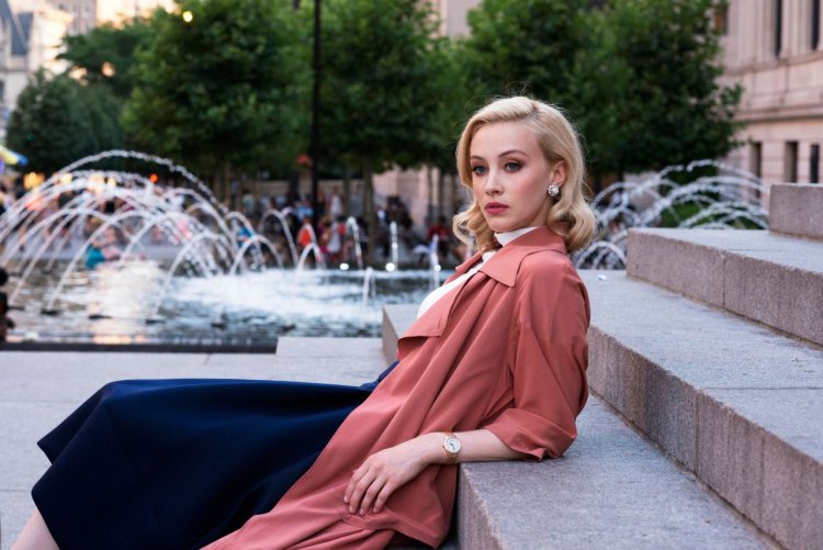 Sarah Gadon on the street
