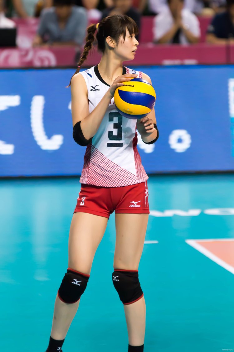 Butt Japanese volleyball players