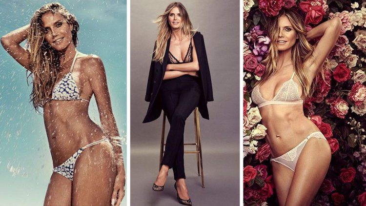 Heidi Klum in Youth Figure