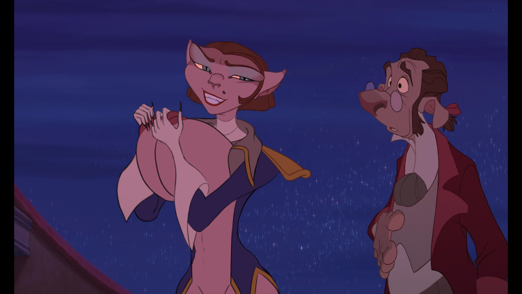 Treasure Planet Captain Amelia Smollett